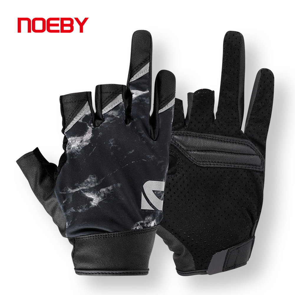 Fishing Gloves - Sarung Tangan Memancing Setengah Jari NOEBY