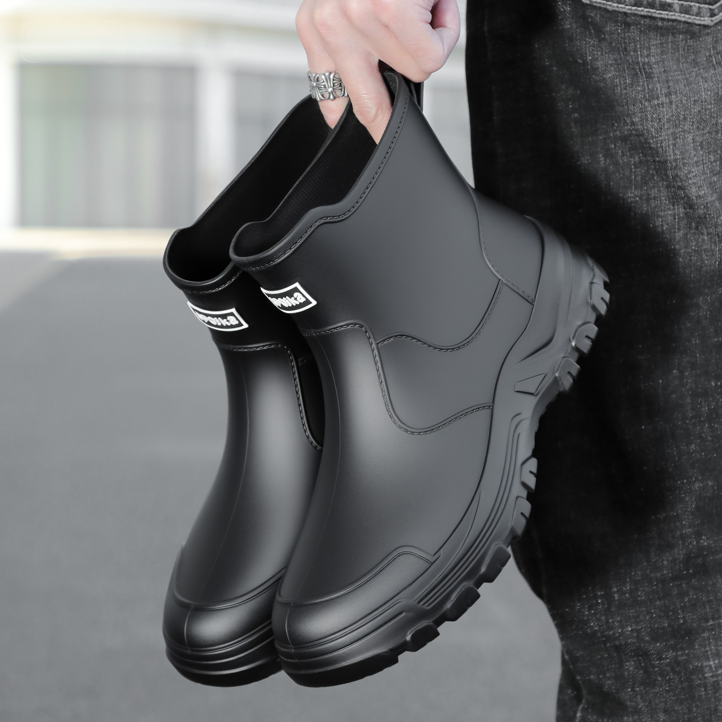 Fishing Waders - Sepatu bot hujan pria gaya baru