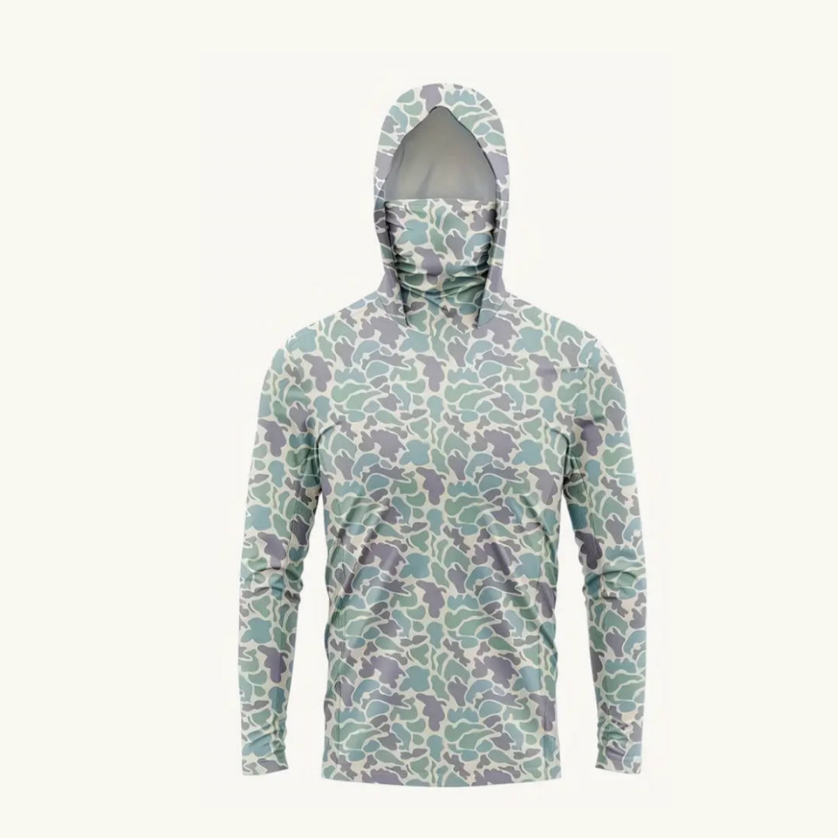 Hoodie Pancing Anti-UV Pria Wa - Fishing Mask Sun Protection ulasan dan harga