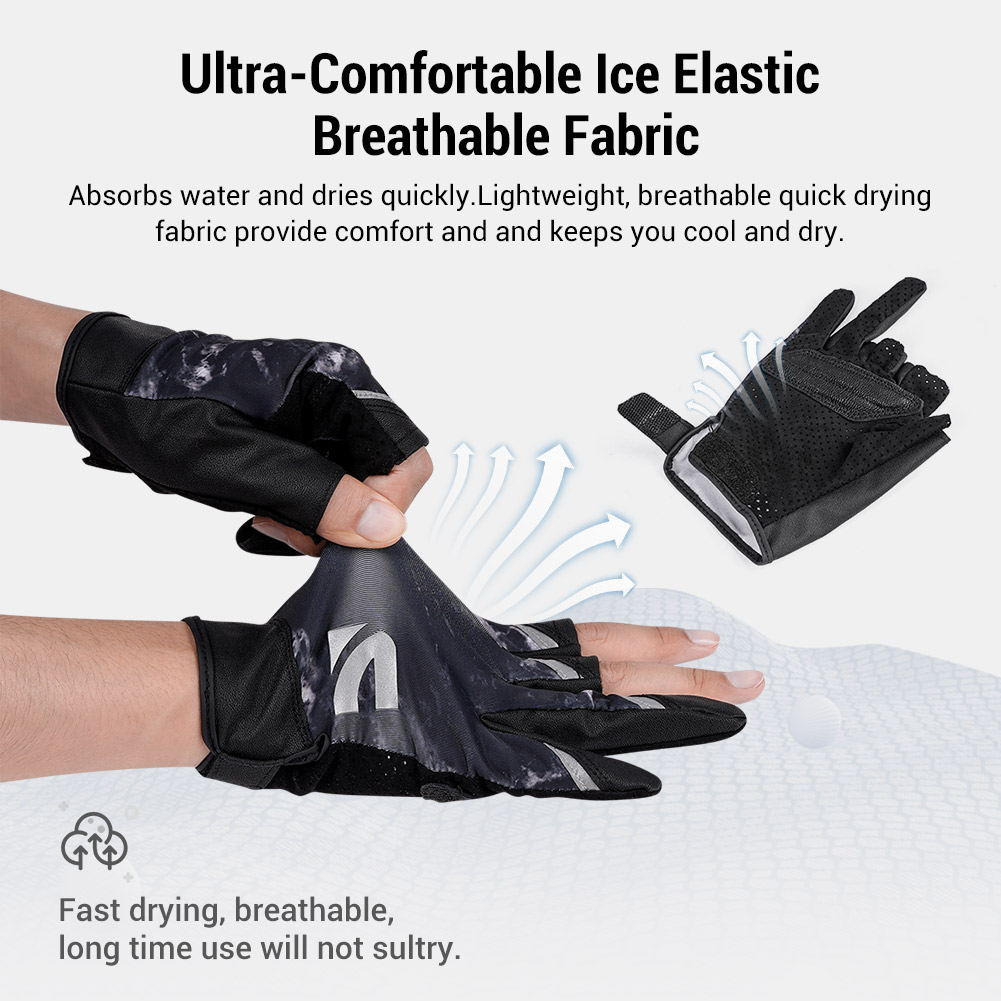 Sarung Tangan Memancing Seteng - Fishing Gloves ulasan dan harga