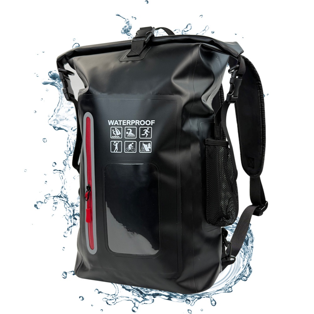 Tas Ransel Anti Air Warna Hita - Fishing Bag Waterproof ulasan dan harga
