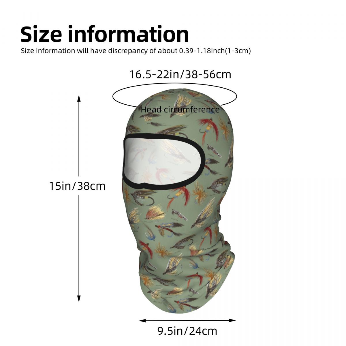 Memancing dengan Umpan Buatan  - Fishing Mask Sun Protection ulasan dan harga