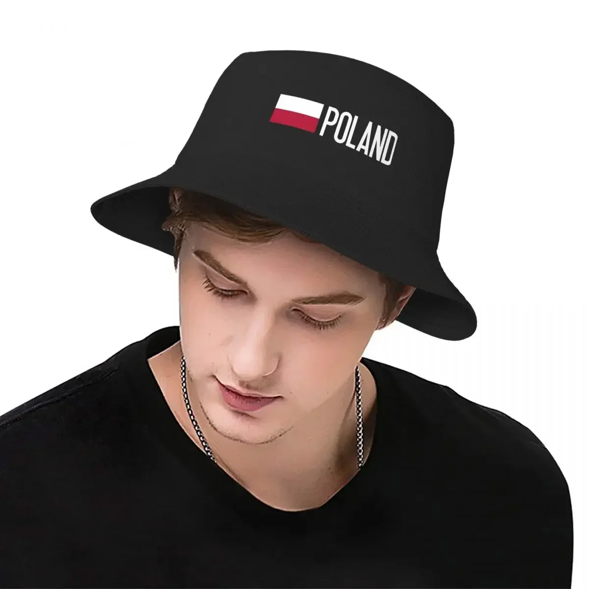Desain Retro, Bendera Polandia - Fishing Hat ulasan dan harga