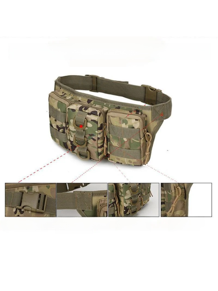Tas Pinggang Pria Bahan Oxford - Fishing Bag Waterproof ulasan dan harga