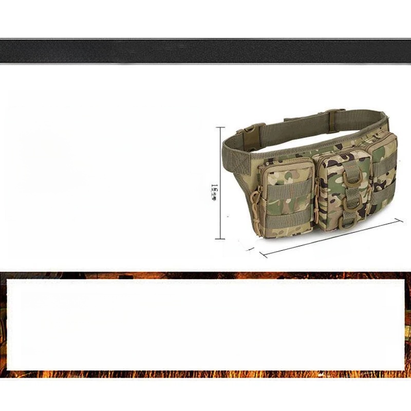 Tas Pinggang Pria Bahan Oxford - Fishing Bag Waterproof ulasan dan harga