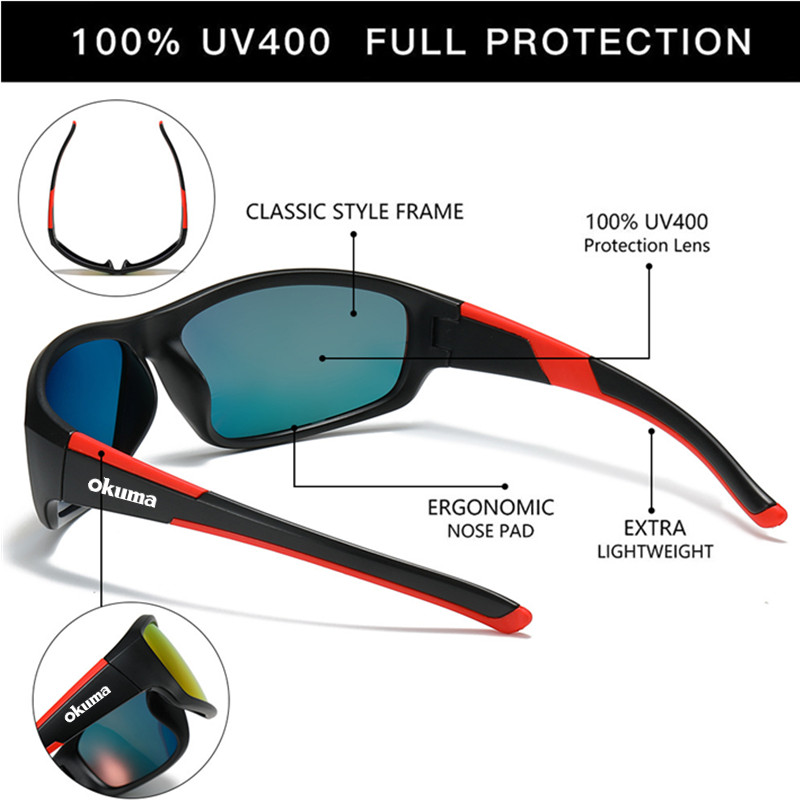 Okuma kacamata terpolarisasi d - Fishing Sunglasses Polarized ulasan dan harga