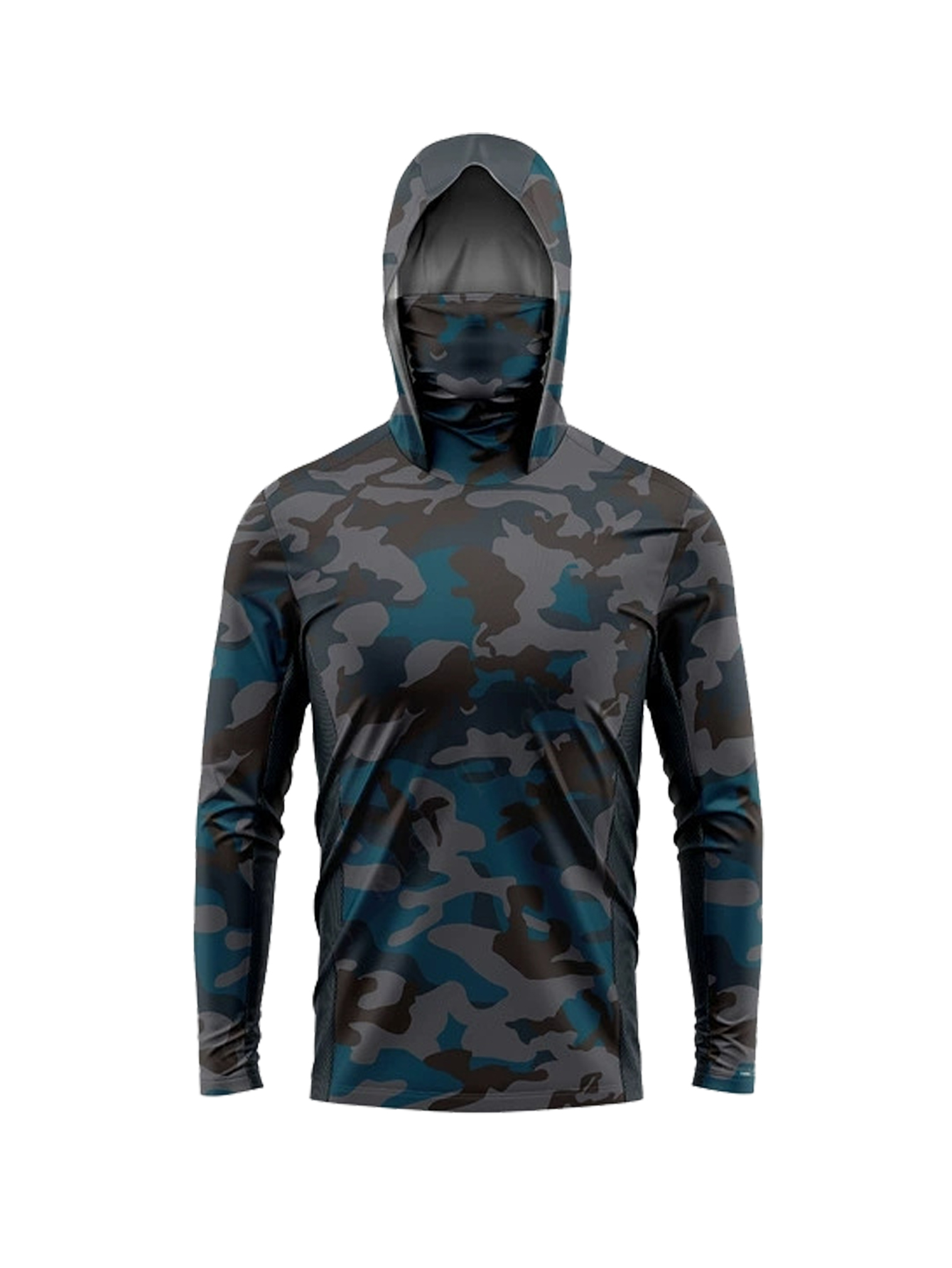 Kemeja Pancing Pria Motif Kamu - Fishing Shirt Uv Protection ulasan dan harga