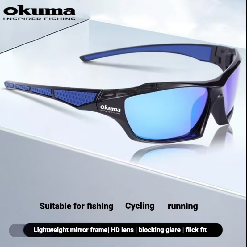 Okuma Kacamata Hitam Bersepeda - Fishing Sunglasses Polarized ulasan dan harga