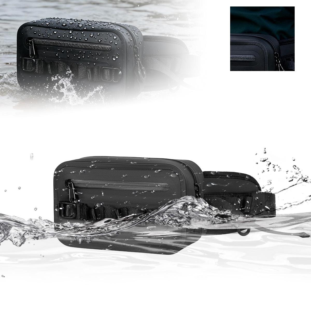 Tas Pinggang Tahan Air 2.1L 84 - Fishing Bag Waterproof ulasan dan harga