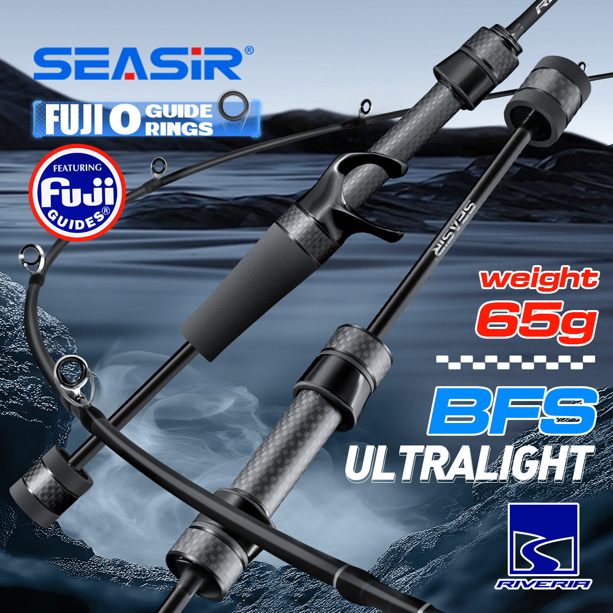 Seasir Riveria BFS Joran Panci - Kastking Reel Zephyr ulasan dan harga