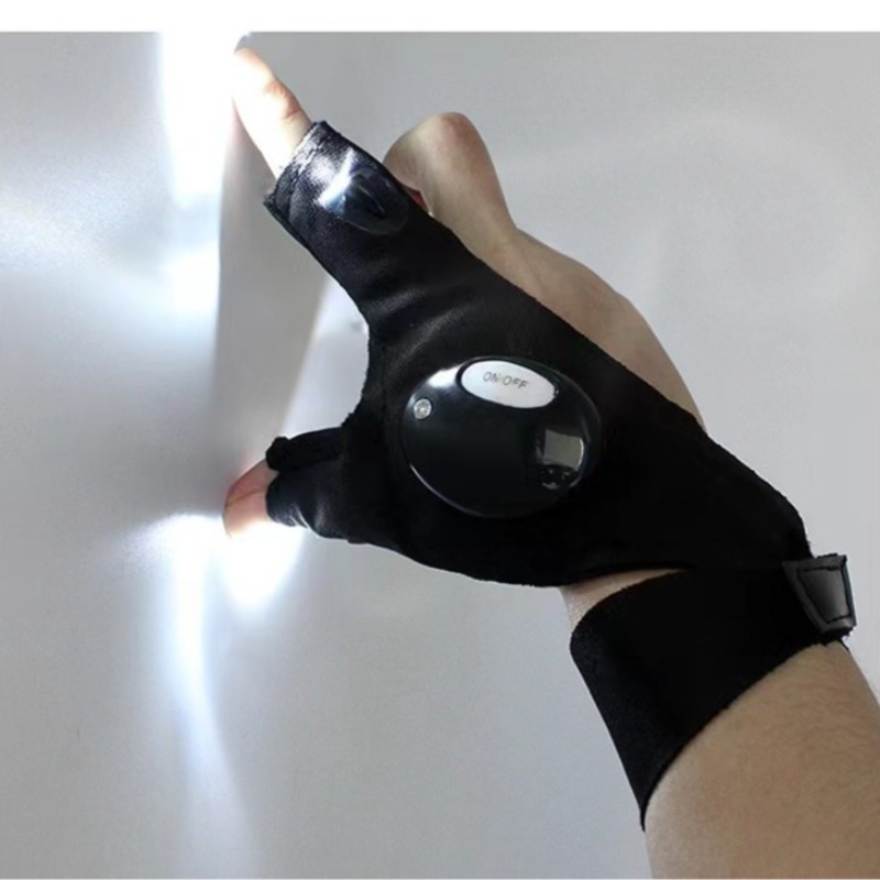 Sarung Tangan LED Bercahaya un - Fishing Gloves ulasan dan harga